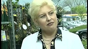 mamá de la bbw alemana recogió para el primer anal