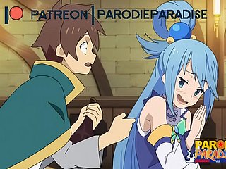 アクアは彼女のために支払います。ヘンタイ